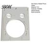 Space Saving Car Cup Holder 3D Printed for Back Seat, Foldable Phone No Glue Stand Tray, Hanging Drink Caddy SUV Truck, Airline Accessory Dual
