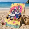 Raggedy Ann And Andy Adventure Beach Towel, Quick-drying, Easy to Care for, Suitable for Both Fitness and Beach Vacations,Sports Essential