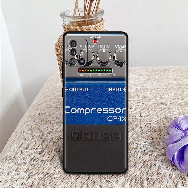 Weiche Hülle für Samsung Galaxy A51 A71 A50 A21s A12 A32 A52 A22 A72 A31 Silikon Handyhülle A41 A02s Cover Funda Boss Distortions Pedal