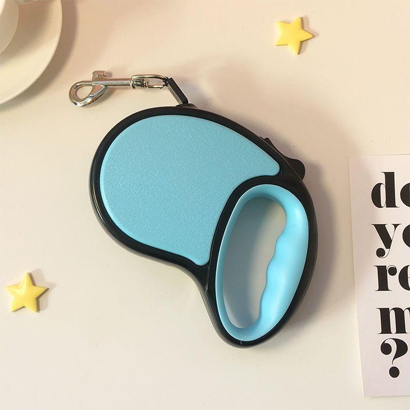 

Собачья веревка для руки, поводок для собаки, для маленьких и средних собак, автоматическая выдвижная, Тедди, для выгула собаки, веревка, щенки, товары для питомцев 3M Unpatterned traction rope (random color)