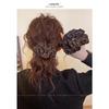 Trendy Leopard Print Scrunchies Aesthetic Hair Accessory for Women Fashion Ponytail Holder