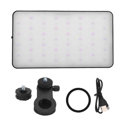 Svetlo na telefón RGB osvetlenie Selfie svetlo 2500K až 9000K 3000mAh Nabíjateľné klipové video svetlo s