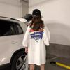 Plus-Size Women's Short-Sleeve T-Shirt 2024 New Summer Versatile Loose Mid-Length Top Trendy Ins Style
