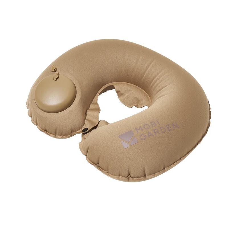 MOBI GARDEN Inflatable U-shaped Travel Pillow One Size
