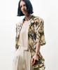 UNTAGE Tiger Print Bowling Shirt [Off White (Unisex)]_Uts-Ss07