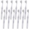 Escova de Dentes Espiral Milagrosa para Limpeza Remove sujeira com apenas um Conjunto de 12 Peças para Adultos, Preto. acidente vascular encefálico. [Autêntico] [Oficial]