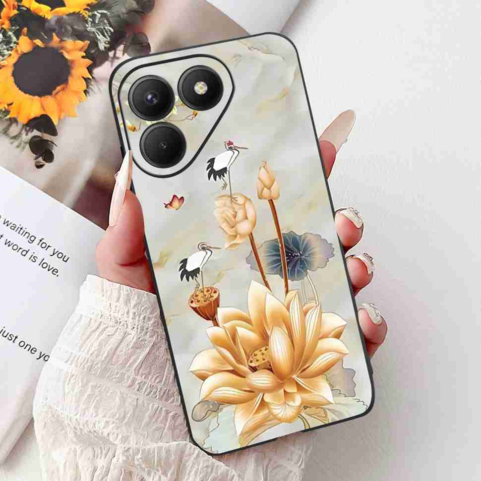 ShockProof Silicone Case For Tecno Pova 7 4G Cover Soft TPU Cases for Tecno Pova 7  Pova7 Neo 4G LJ6 Phone Cover Coque