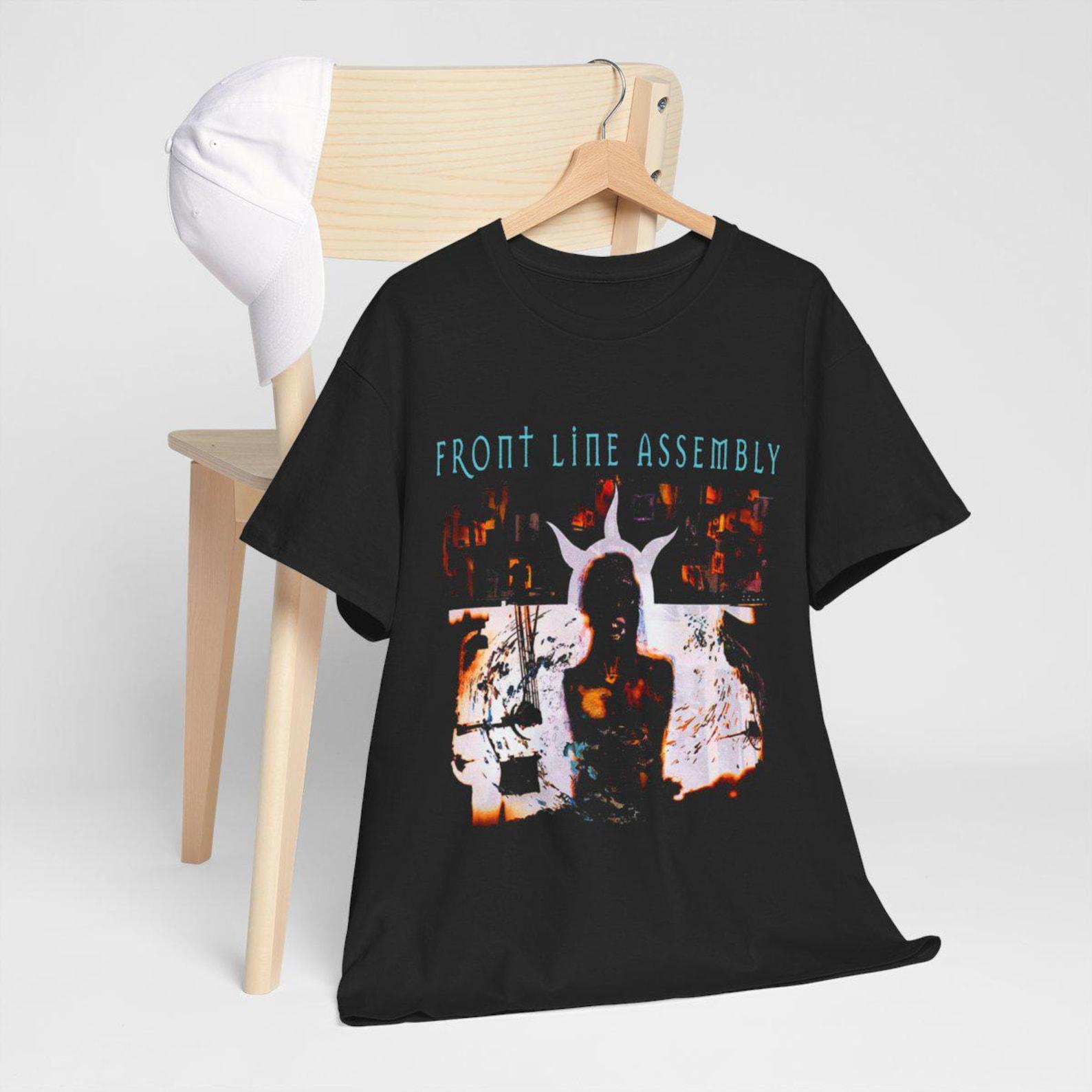 Front Line Assembly Band Tee Industrial Rock T-Shirt S