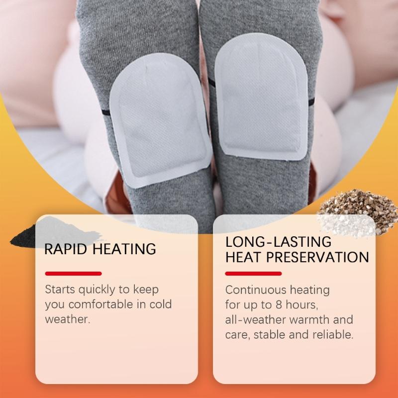Disposable Toe Warmers Long Heating 8Hours Warm Foot Warmer Toe Heat Pads for Outdoor Activities