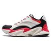 Lifestyle Series Wear-Resistant Non-Slip Retro Low-Top Dad Shoes Women Sneaker White Black Red 12848883-12