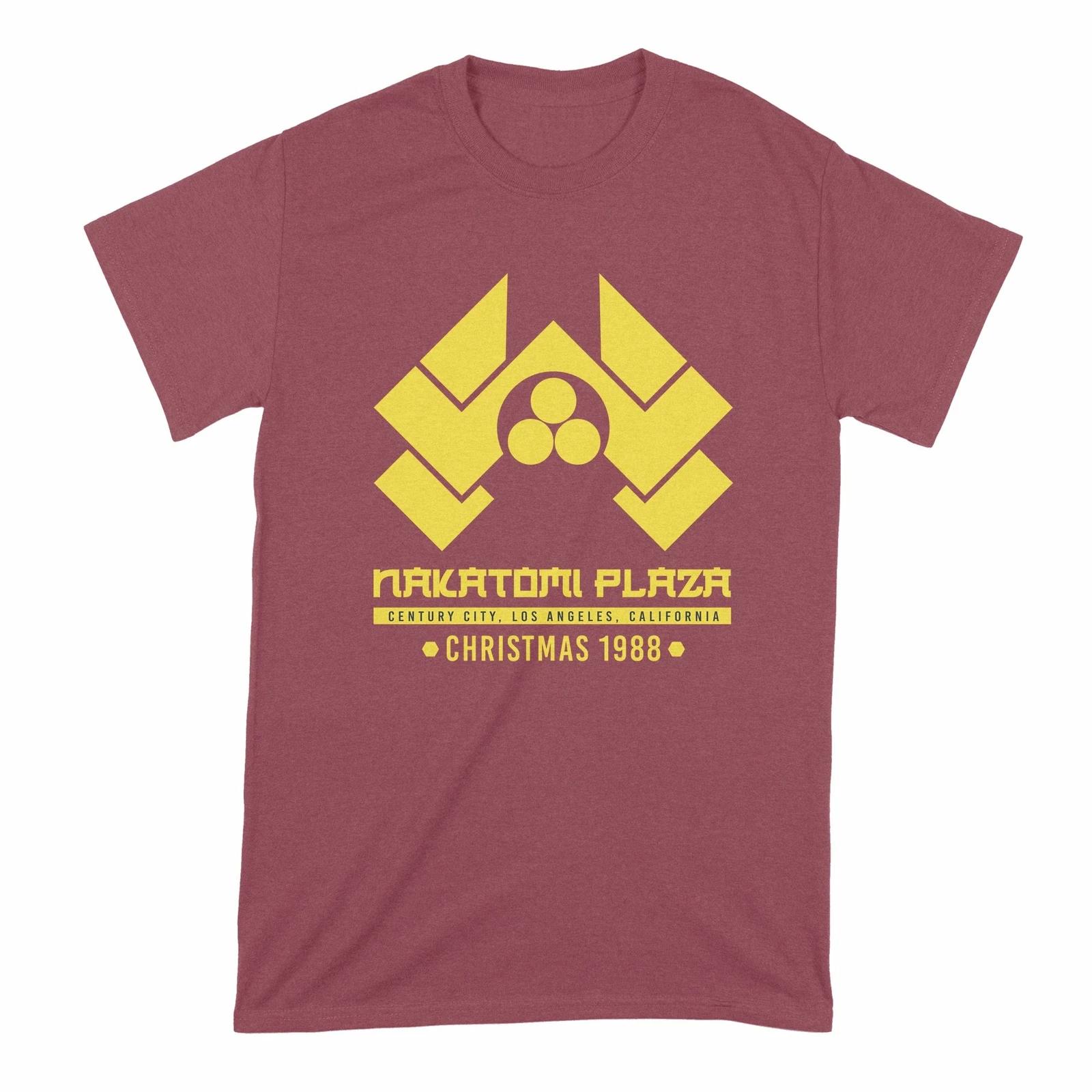 Nakatomi Plaza Christmas Shirt Nakatomi Plaza Shirt Christmas Party 1988 Shirt S