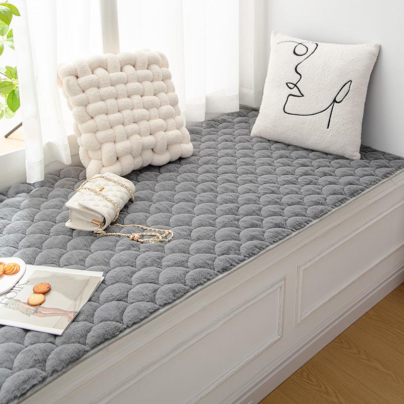 New Bay Window Mat Window Sill Mat Light Luxury Bedroom Blanket Internet Celebrity Tatami Balcony Mat Master Bedroom Carpet Generation Hair