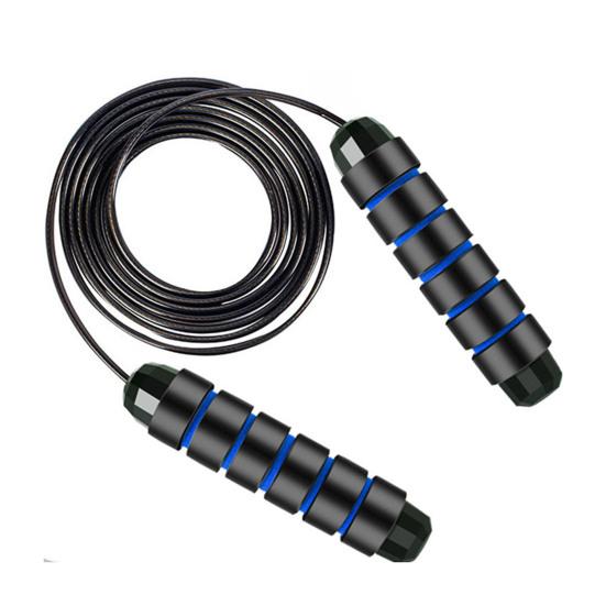 Springseil, rutschfester Schaumstoffgriff, Länge verstellbar, verwicklungsfrei, für Studenten, Kinder, Männer und Frauen