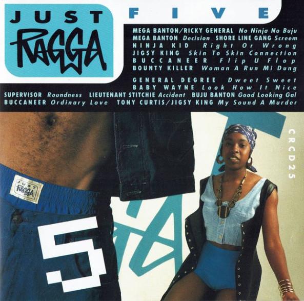 CD VARIOUS  Just Ragga Volume 5 CRCD25 Charm 199 UK Reggae Ska  Dub Used