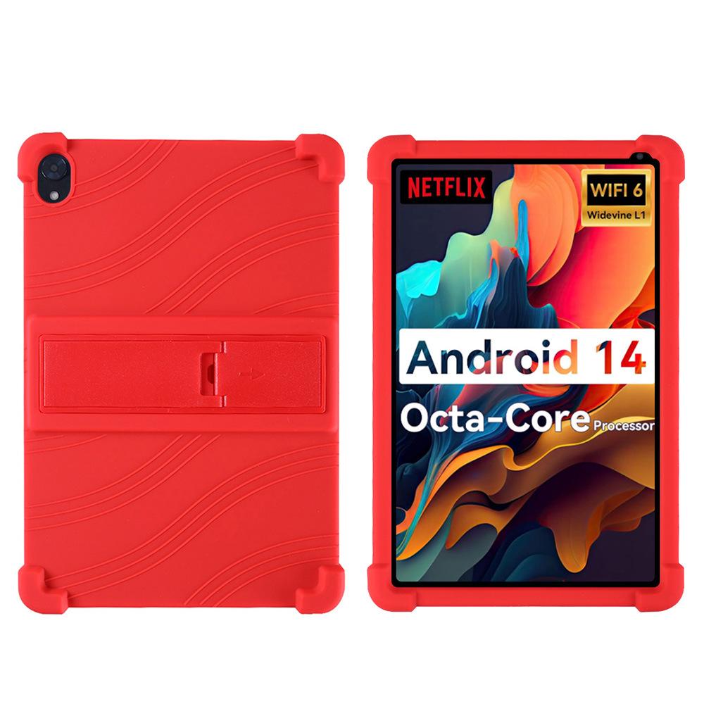URAO C107 10.1" Tablet Case - Full Coverage Anti-Drop Silicone Stand with Edge-Wrapped Rubber Shell