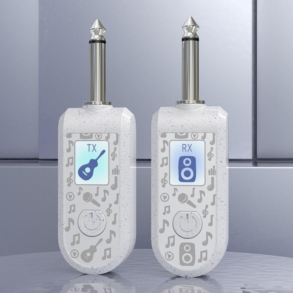 2.4G Guitar Wireless Transmission System with Precise Sound Rechargeable Digital Guitar System for Electric Guitar & Bass