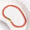 10 Colors Luxury CZ Tennis Cubic Zirconia Gold Silver Color Iced Out Chain Bracelet Bling Jewelry for Women Party Gift