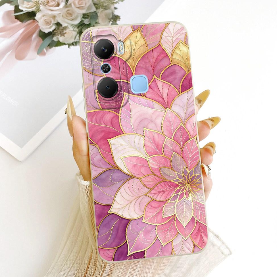 For Infinix X668C Phone Case For Infinix Hot 12 Pro Cover Silicone Cute Cat Fashion Funny Painted Casing For Inifnix Hot 12 Pro