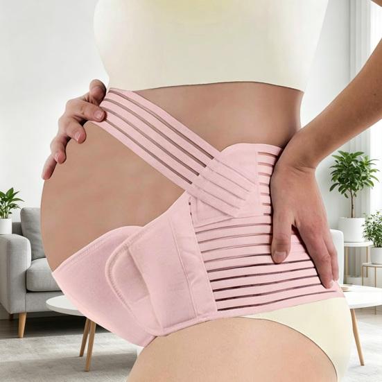 Bauchstützgürtel Verstellbare Elastische Träger Atmungsaktives Band Stützt Abdomen Schwangerschaft Taillenstütze Protector