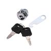 1 Set Locks With Keys Cam Cylinder Locks Door Cabinet Mailbox Cabinet Drawer Locker Security Furniture Cabinet Door