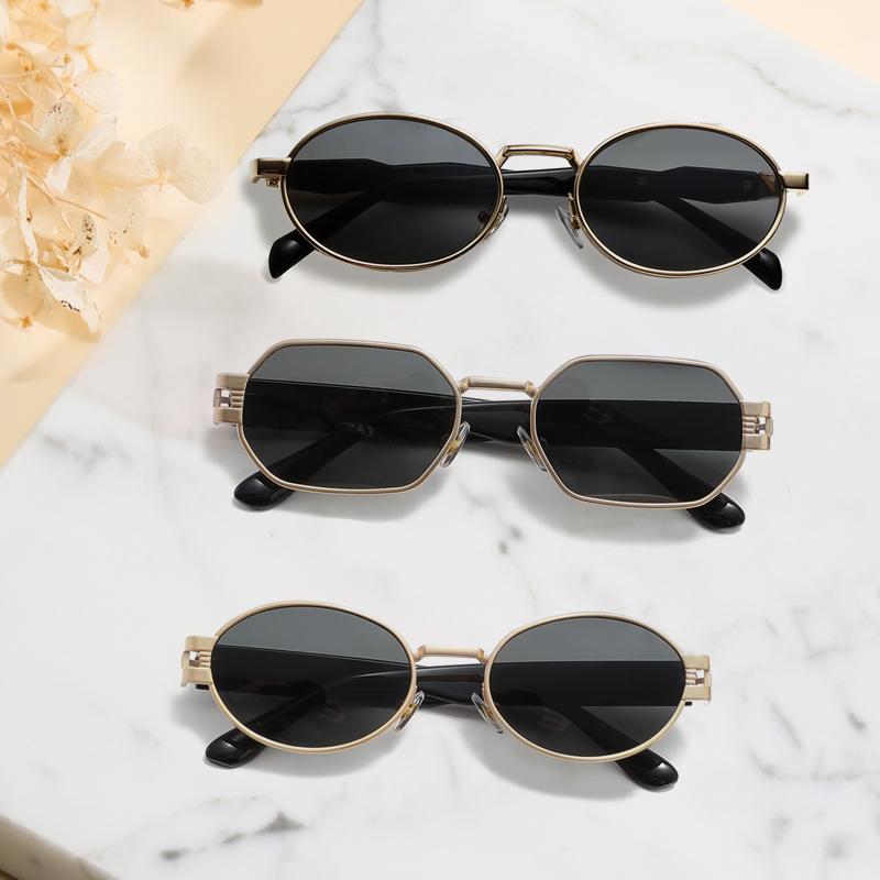 3 Black Combination Frame Shopping Party Couple Sun Glasses Women Men Sunglasses Suitable For Photo Trend Glasses UV400