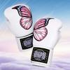 Růžové boxerské rukavice Pink Buttefly 6-12 oz pro děti, ženy, rukavice na trénink kickboxu, Pro trénink, Sparring, Muay Thai, MMA, rukavice na těžký pytel