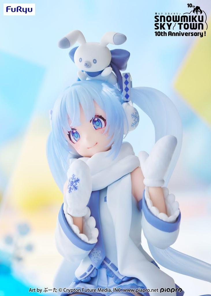 Noodle Stopper Figure - Snow Miku Sky Town 10th Ver. -