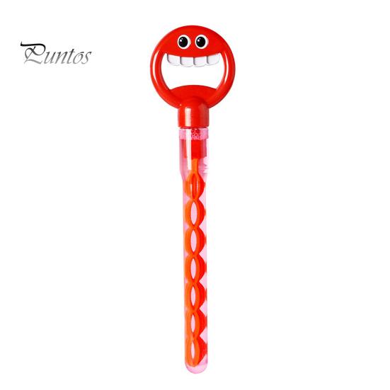 Bubble Wand, 32 Hole Smiling Face Bubble Stick, Cute Long Five-Claw Bubble Wand, Bubble Machine Toys for Party Favor (Bubble Liquid Not Included)