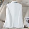 Blazer da donna bianco di lusso Abito slim da donna Moda Temperamento Abito formale Elegante abbigliamento da lavoro Giacca da abito in stile occidentale