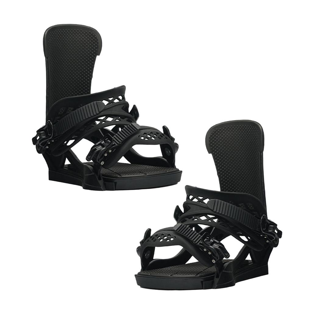 Adult Snowboard Binding Equipment, Adjustable, Lightweight, for Sliding And Sports.