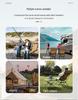 Compact Outdoor Folding Chair: Portable Mini Stool for Camping, Fishing, and Travel.