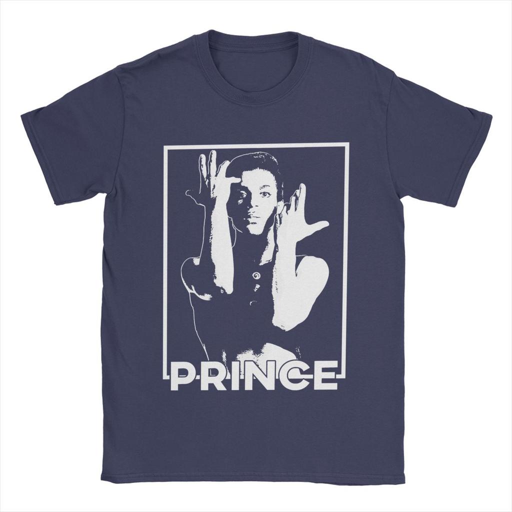 Vintage Prince Signature Musik Sänger T-Shirt für Herren Damen Baumwoll-T-Shirt Bedruckte Kleidung
