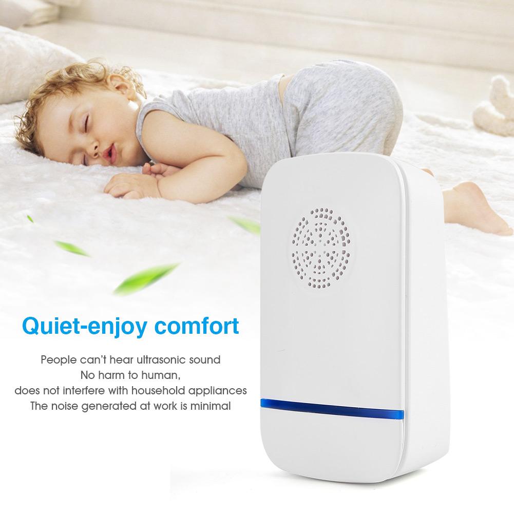 Pest Control Electronic Ultrasonic Repeller Indoor for Mosquitoes Mice Rats Rodents