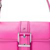 Michael Kors MK Colby Flap Closure Adjustable Shoulder Strap Leather Tote Shoulder Bag Medium Women bags Cherry 30S4SBAL2L-CERISE