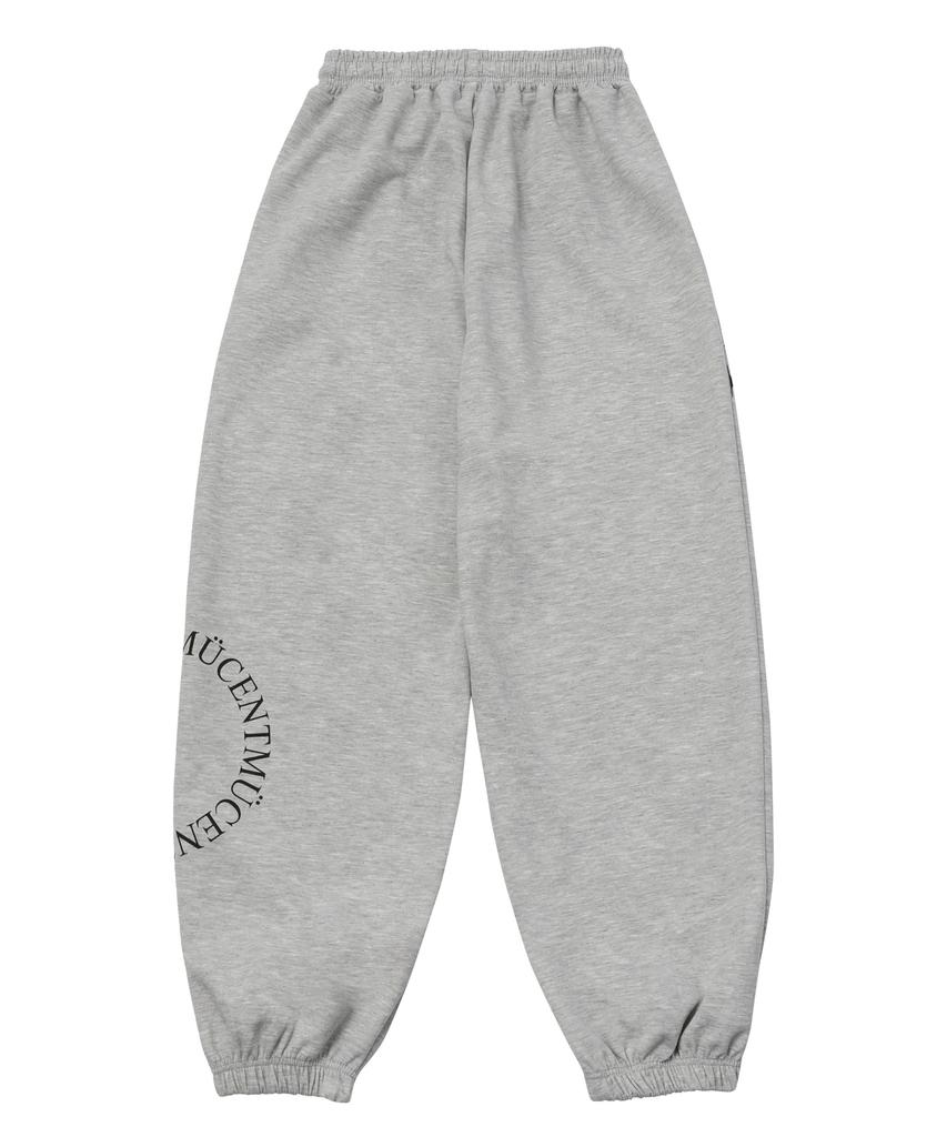 MUCENT Division Wide Sweat Jogger Pants Unisex (Grey, Black)