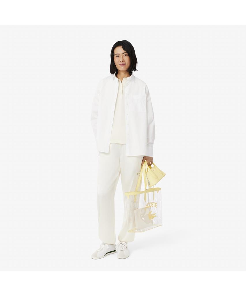 LACOSTE Women'S Oversized Silky Fluid Shirt Cf9747-55G Xfj