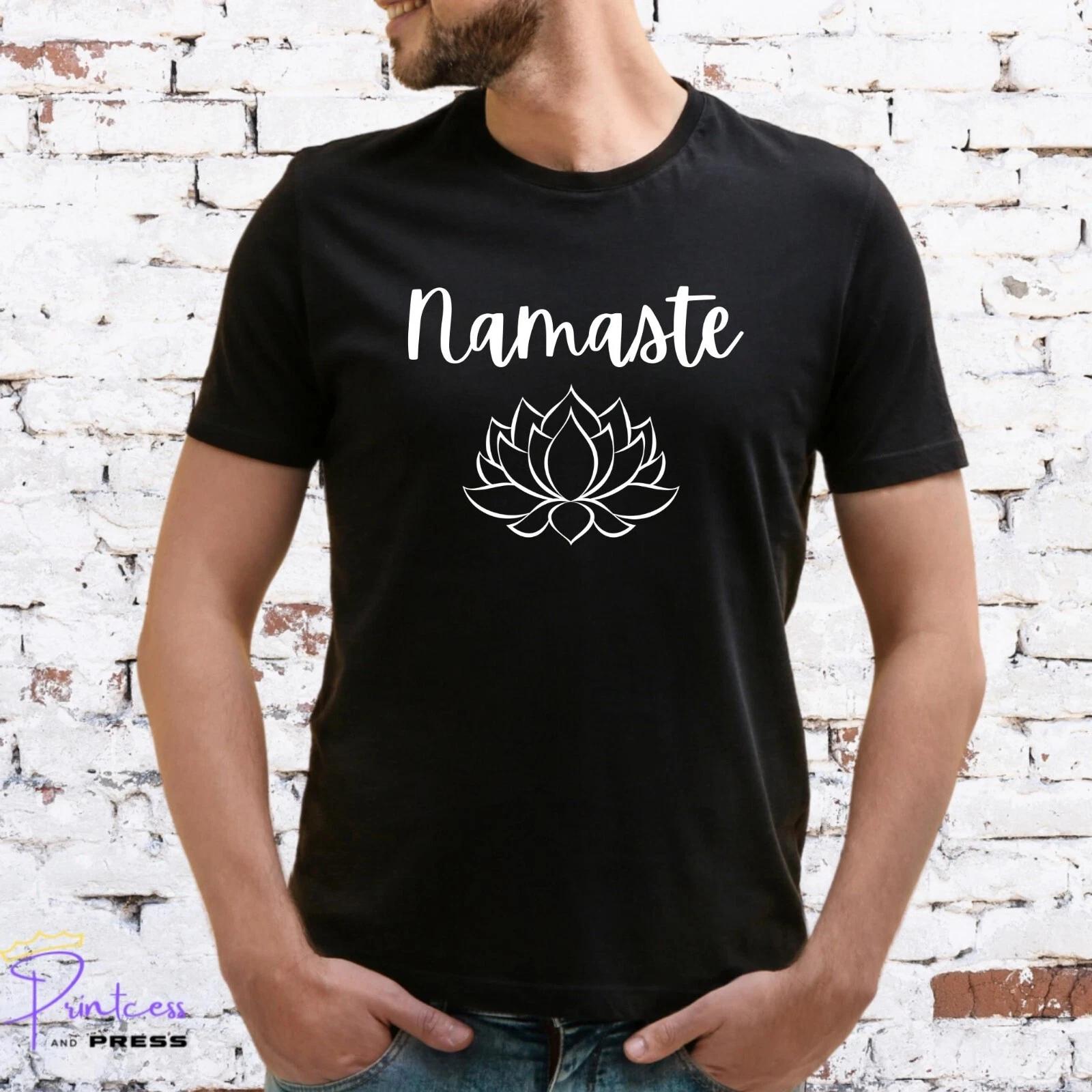 Namaste T-Shirt, Yoga, Buddhism, Hinduism, Meditation, Unisex or Ladies Fit 3XL