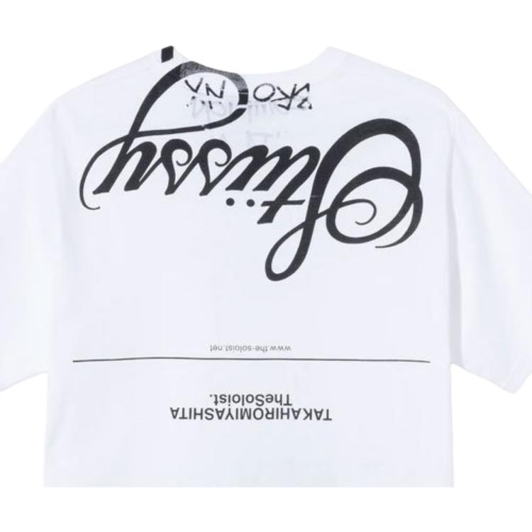 Stussy World Tour Series 40th Anniversary Short Sleeve Drop Shoulder American Vintage T-Shirt Unisex Tops 3903647