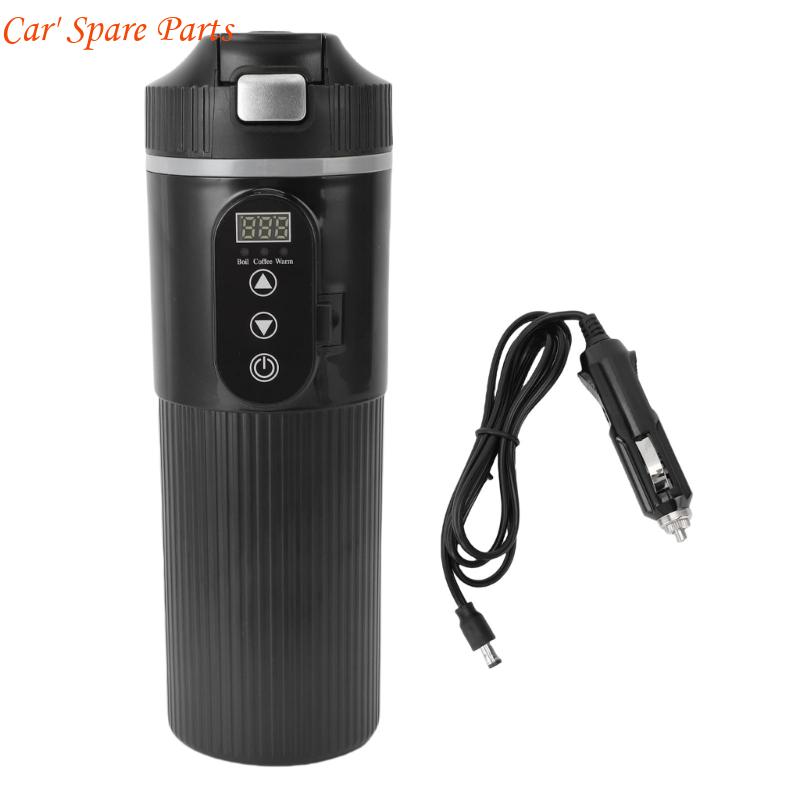 Y4UA Automotive Water Heater Kettle With Precise Temperature Display Heat Resistant CN