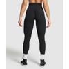 Gymshark Mesh Waistband Leggings Black B6a9b Bb2j