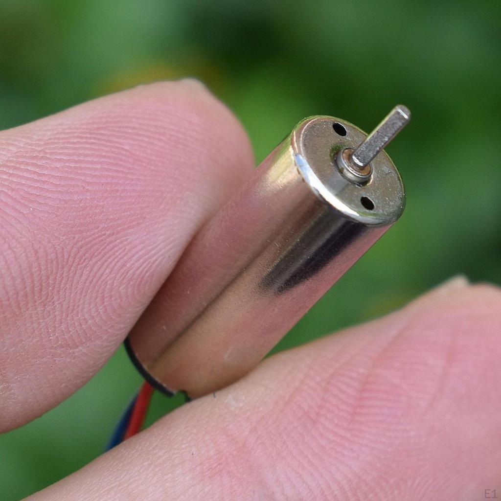 8520 Coreless Micro Motor, Hollow Motor Accessory, Easy Installation 8.5 X 20mm Replacement Part for