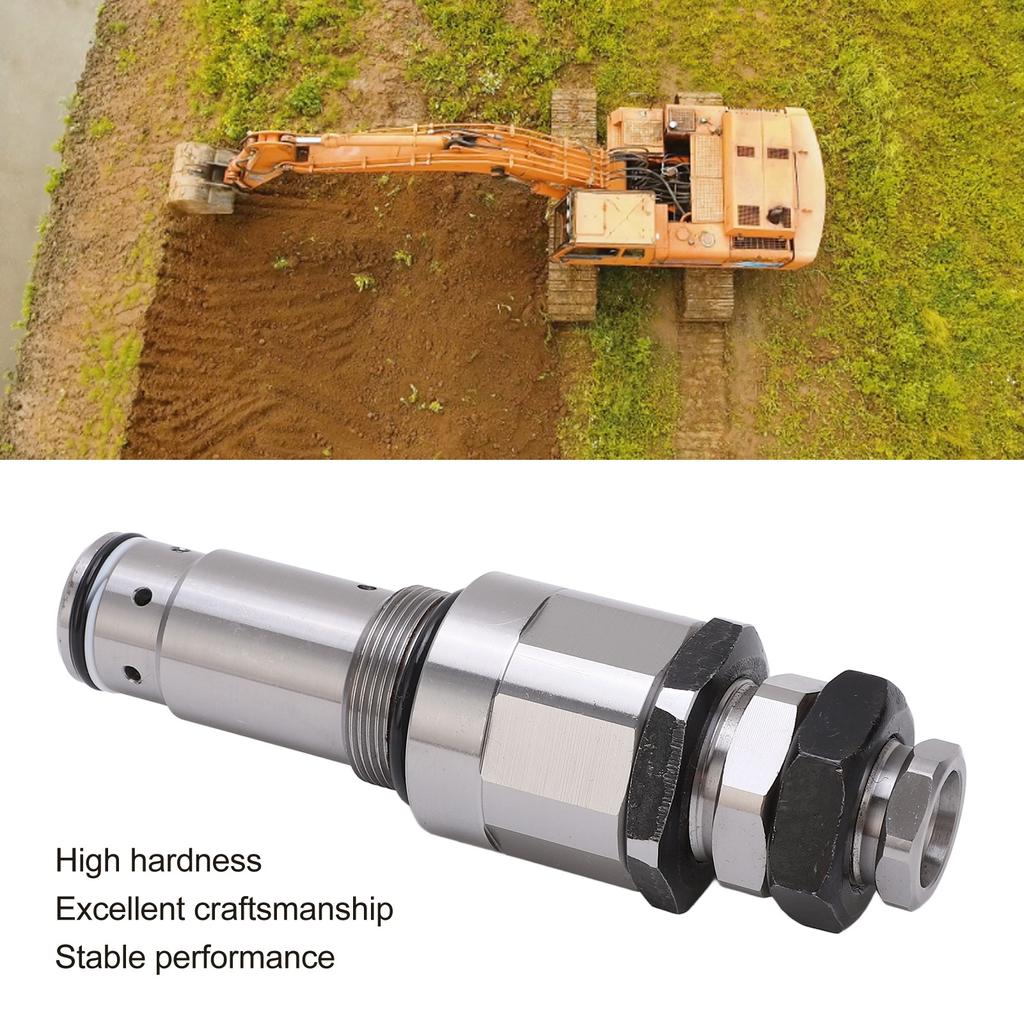 Supapă principală de preaplin Adaptabilitate mare Capacitate mecanică ridicată Supapă de siguranță precisă pentru excavator pentru Komatsu
