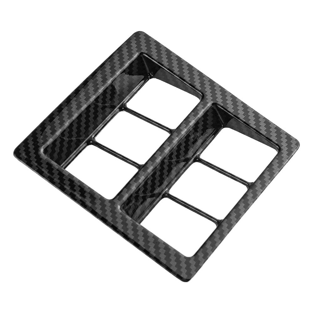 

For Toyota Fortuner 2016-2025 Hilux Revo Conquest 2015-2025 LHD Head Light Switch Panel Cover Decorate Sticker Trim Accessories