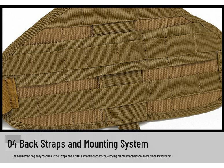 Tactical Waist and Leg Bag with Molle Attachment for Training and Gun Accessories