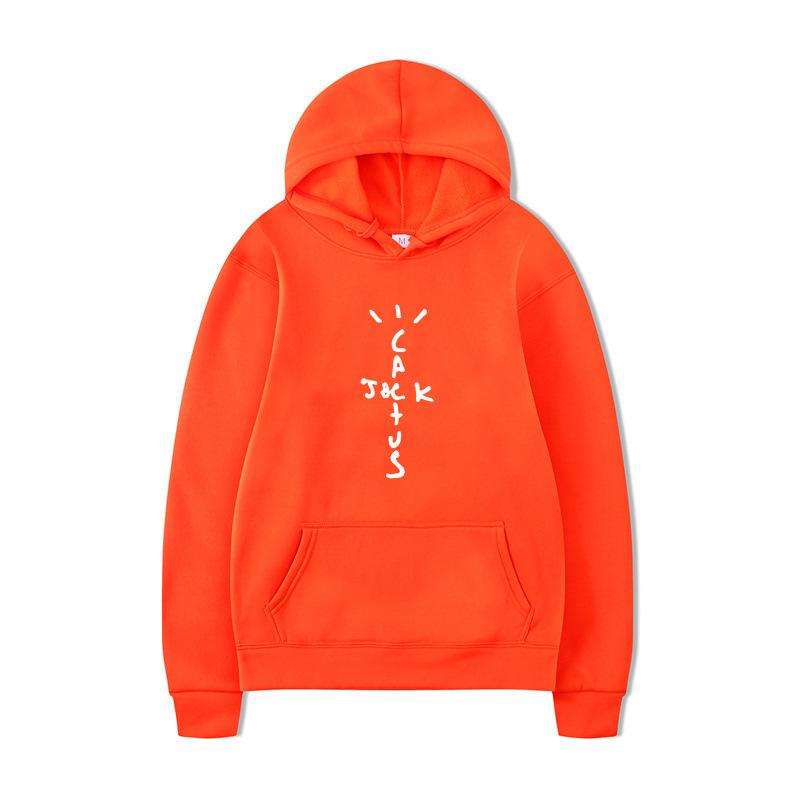 Hot Sale European and American Singer Travis Scott Casual Hooded Sweater Couple Hoodie