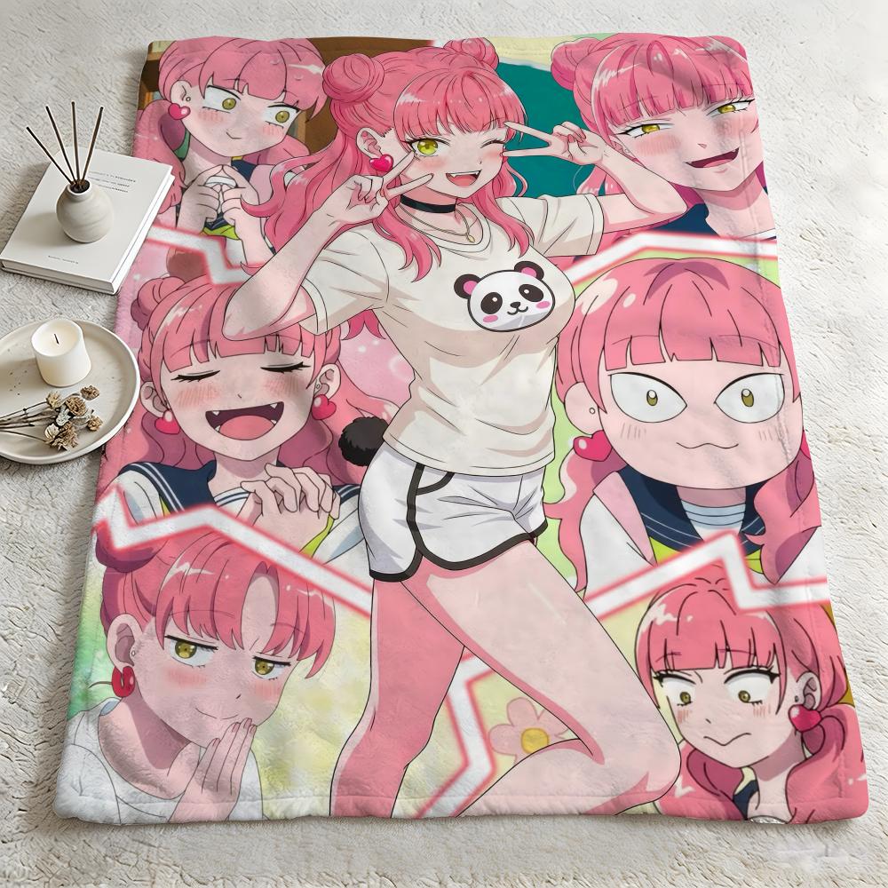 anime YYou and I Are Polar Oppositess Throw Warm Soft Flannel Blanket Multiuse for Sofa Bed Camping Travel Nap