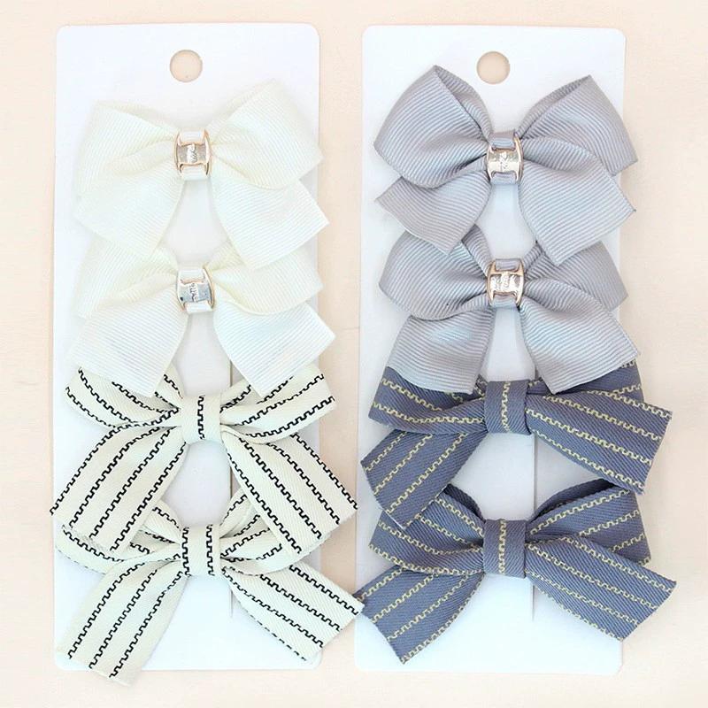 8pcs Pet Bow Hair Clips Set, Dog Hair Accessories, Cat Hair Clips, Cute Bow French Bulldog Cat Hair Decor, Holiday Decoration (Random Colors)