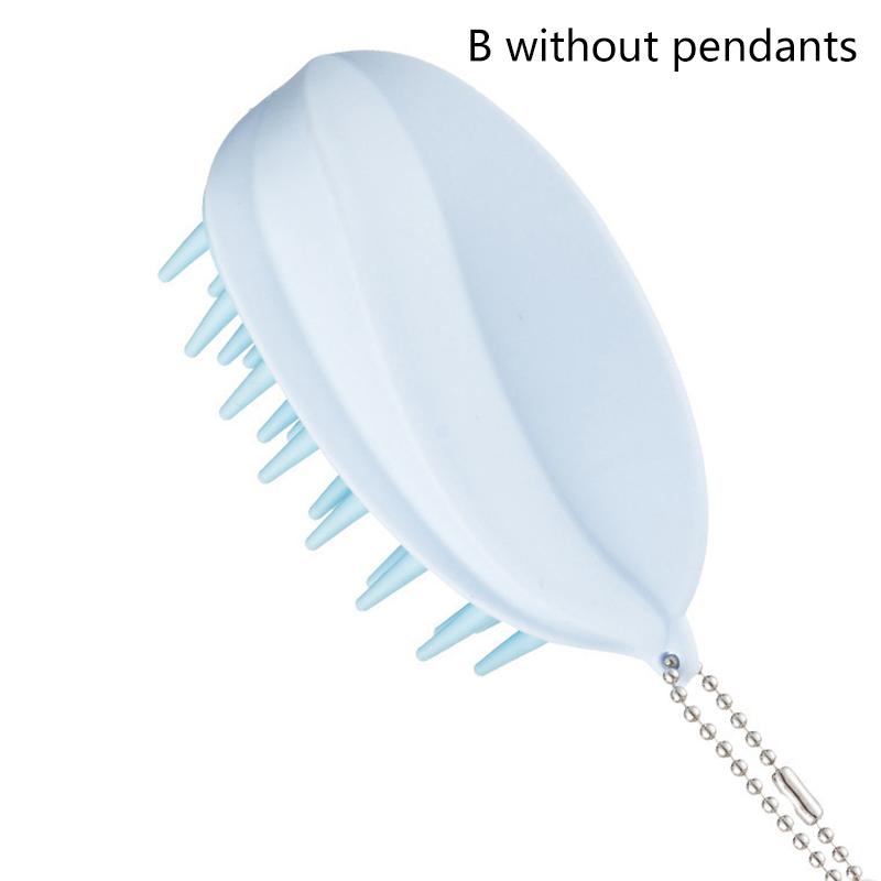 Silicone Shampoo Scalp Hair Massager Head Body Scalp Massage Brush Hair Washing Brush Scalp Exfoliator Brush Head Scrubber Tools