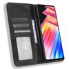 For Infinix Hot 30 X6831 PU Leather Flip Folio Case Retro Texture Stand Wallet Magnetic Cell Phone Cover