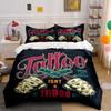 Crossed Razors and Fists. Bedding Sets Duvet Cover Sets Duvet Covers Pillowcases(1*Duvet Cover 2*Pillowcases Without Duvet Insert)